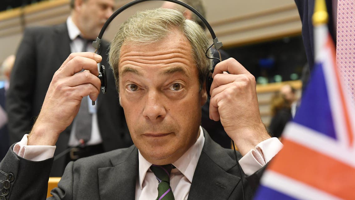 The Eurosceptic leader was a major driving force behind Britain’s vote to leave the European Union. (AP)
