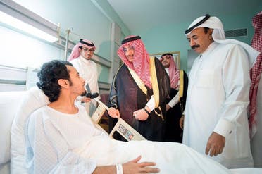 محمد بن نايف يزور مصابي جدة