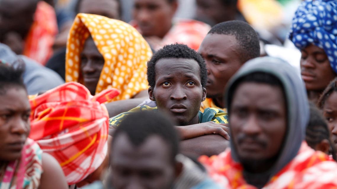 Migrants disembark from a vessel of ONG Medecins sans Frontieres (MSF) in the Sicilian harbour of Augusta, Italy, June 24, 2016. REUTERS