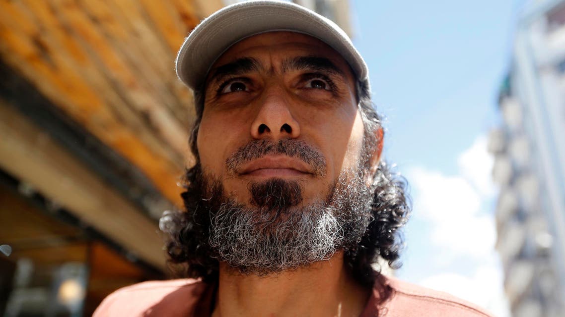 Former Guantanamo Bay prisoner Jihad Ahmad Diyab, looks on as he arrives for an interview in Buenos Aires February 13, 2015. (Reuters)