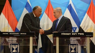 Egyptian FM meets Netanyahu in first Israel visit since 2007