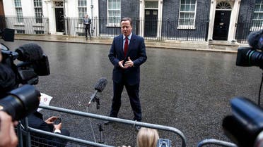 Britain's Prime Minister David Cameron makes a statement outside 10 Downing Street in Westminster, London, July 11, 2016 (Photo: Reuters)