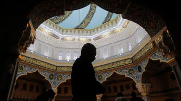 Muslims pray during Friday prayer service at Moscow's grand mosque in Rissia, March 4, 2016. (Reuters) 