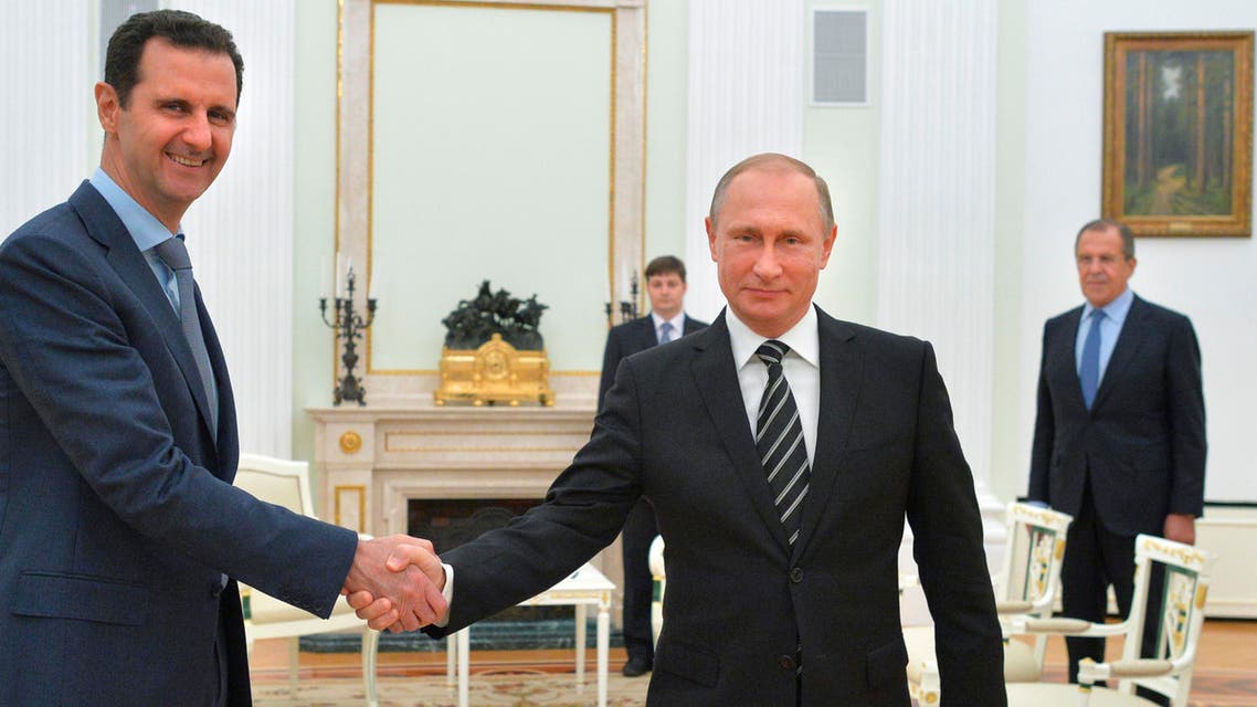 Bashar al-Assad said in an interview released Thursday that his Russian ally has “never” discussed a political transition with him, despite international support for such a process. (AP)