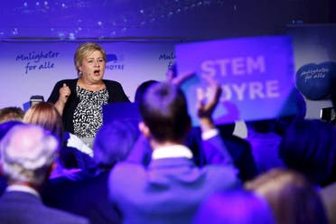 Norway Prime Minister Hoyre Erna Solberg. (File photo: Reuters) 