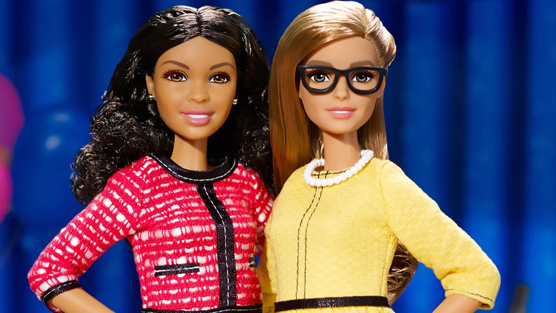 Mattel has had presidential and candidate Barbies since 1992, but the all-female ticket is breaking new ground. (AFP)