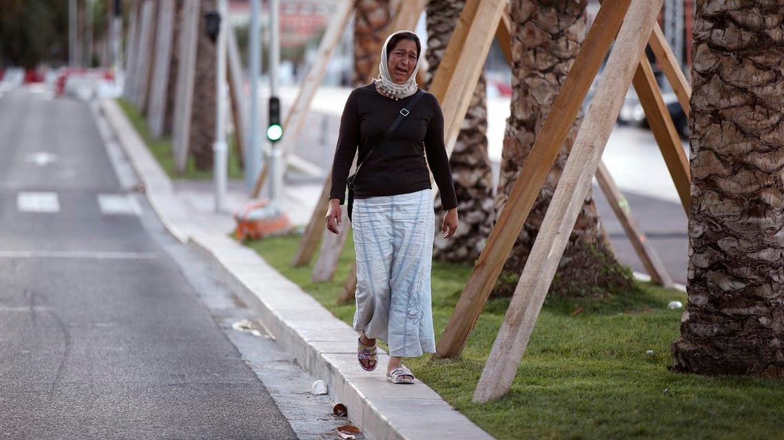Journalist Maryam Violette said she saw bodies on the ground with either the Muslim head covering hijab or some clothing of Arabic nature. (AP)
