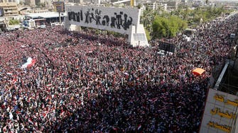 Sadr supporters defy govt, protest Baghdad