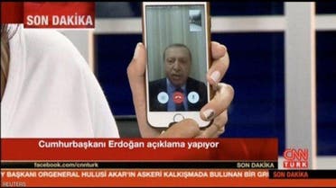 أردوغان عبر فايس تايم