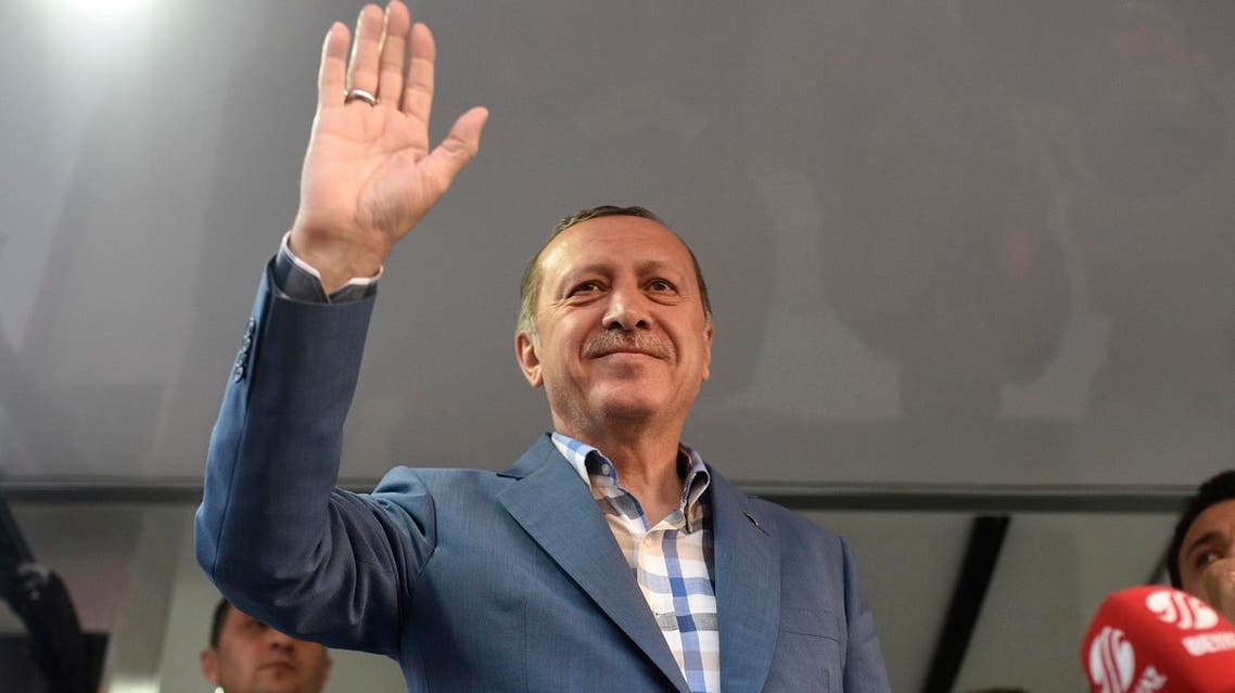 Turkish President Recep Tayyip Erdogan delivers a speech n Istanbul, Saturday, July 16, 2016. Forces loyal to Erdogan quashed a coup attempt in a night of explosions, air battles and gunfire that left some hundreds of people dead and scores of others wounded Saturday. The chaos Friday night and Saturday came amid a period of political turmoil in Turkey _ a NATO member and key Western ally in the fight against the Islamic State group _ that critics blame on Erdogan's increasingly authoritarian rule. (AP Photo)