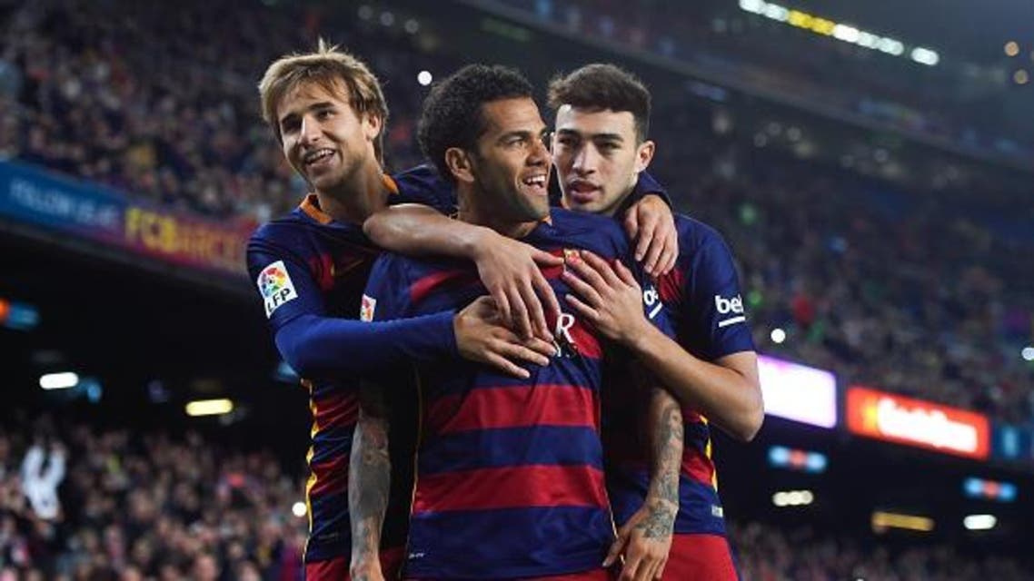 برشلونة منير سامبر ألفيش