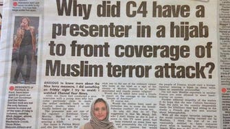 Former UK tabloid editor slammed for comments on hijab-wearing TV presenter