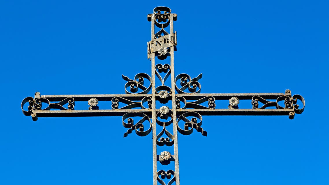 CHURCH CROSS SHUTTER STOCK