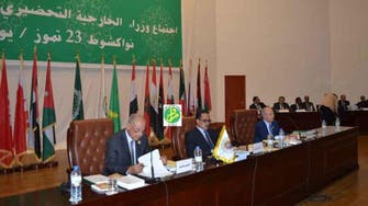 وزراء الخارجية العرب يناقشون جدول أعمال القمة