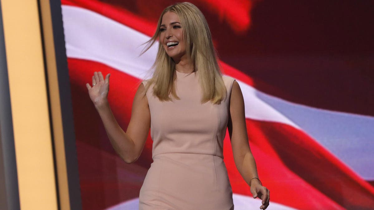 Ivanka trump 2024 blush dress