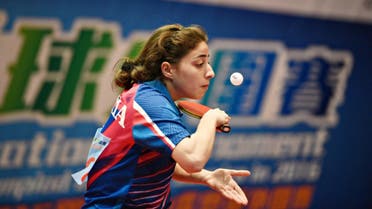 Allejji said she used to train in China and would travel abroad regularly for camps, but she had to stop two years ago when the cost got too high. (Photo courtesy: Hong Kong Table Tennis Association)