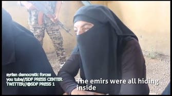 Male ISIS fighters caught dressed in niqab fleeing Manbij