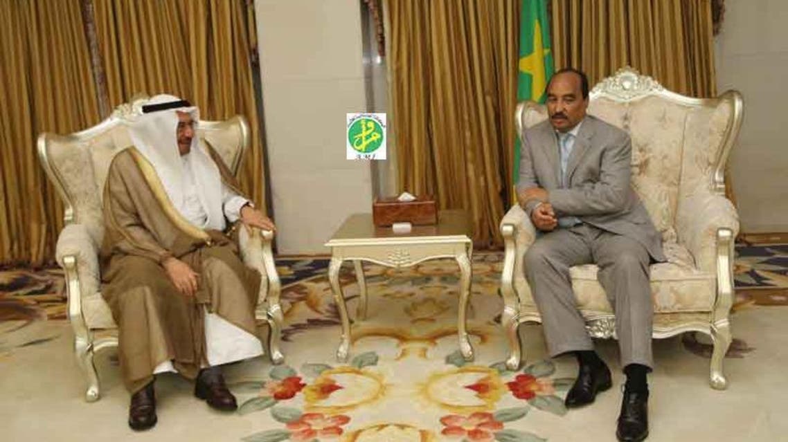 الرئيس الموريتاني، محمد ولد عبد العزيز مع الأمين العام لـ منظمة التعاون الإسلامي إياد مدني