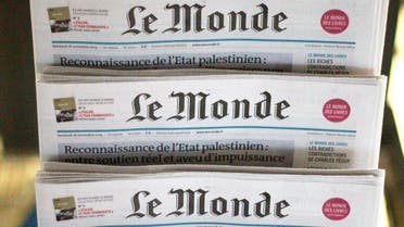 The director of Le Monde called for news media to exercise more responsibility. (AFP)