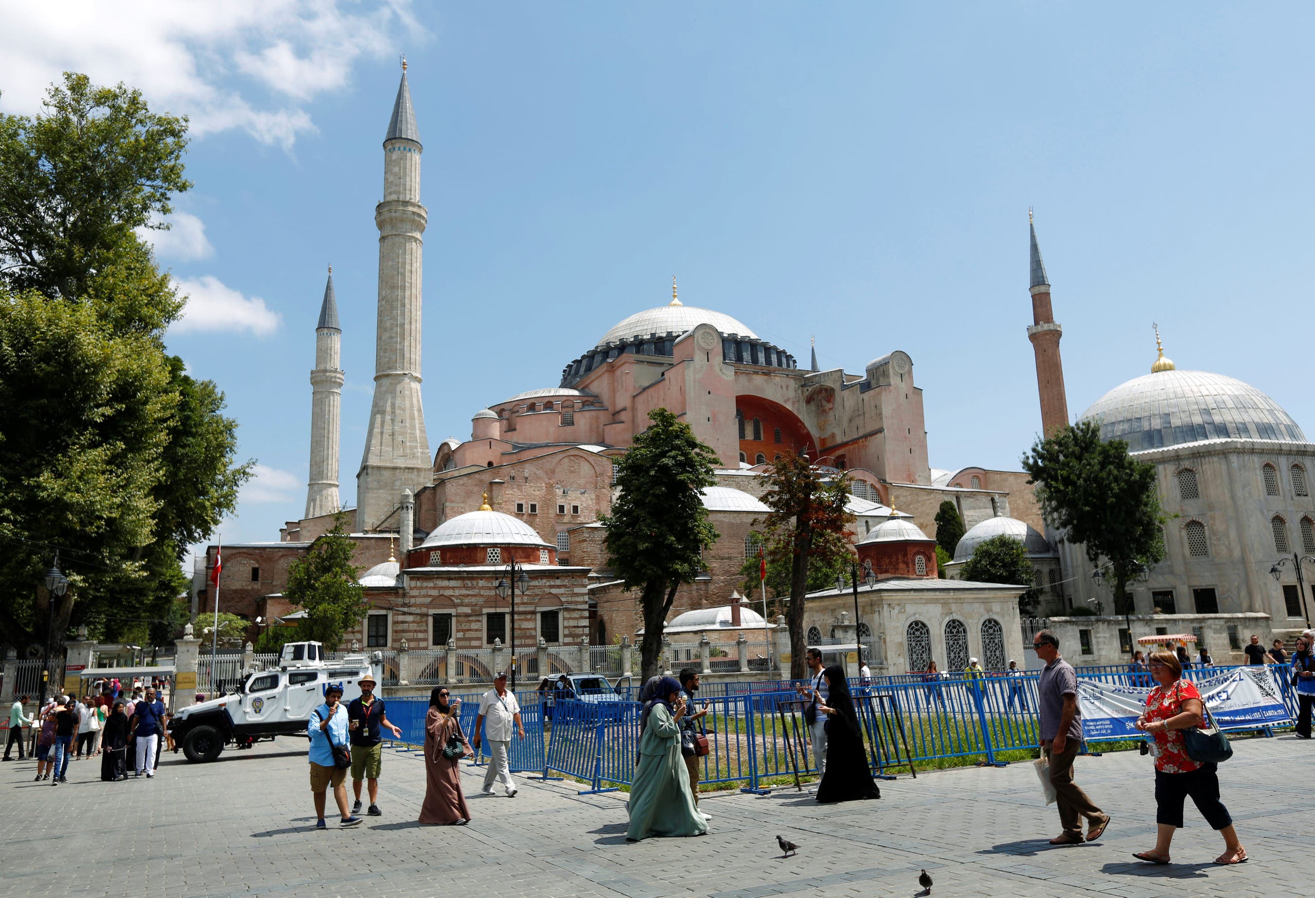 A shot of the majestic Hagia Sophia. (File photo: Reuters)