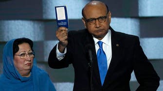 Father of slain Muslim soldier challenges Donald Trump
