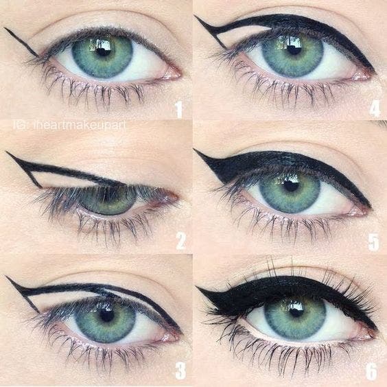 arabic eyeliner styles