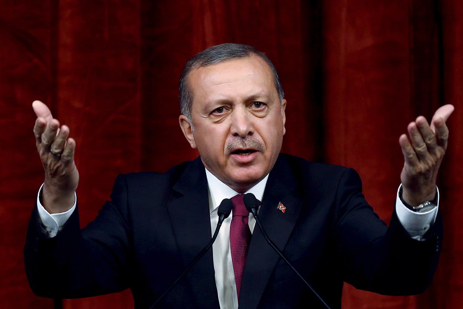 Turkey President Recep Tayyip Erdogan delivers a speech (Photo: AP)