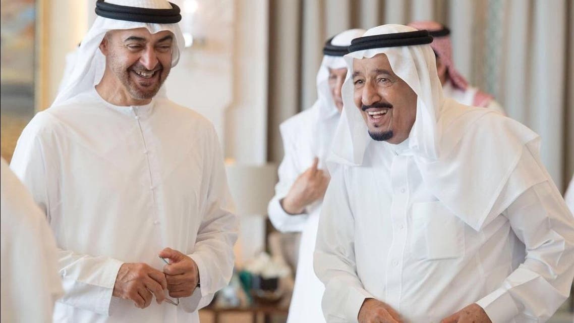 خادم الحرمين وولي عهد أبوظبي