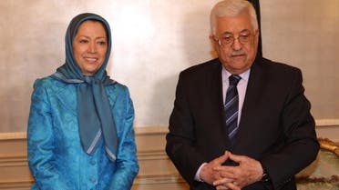 محمود عباس و مریم رجوی