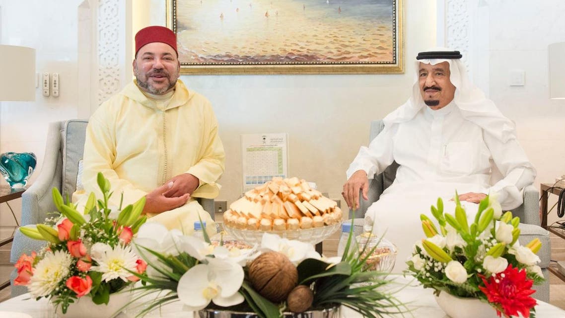 Custodian of the Two Holy Mosques Receives Moroccan Monarch, Discusses Fraternal Bilateral Relations. (SPA)