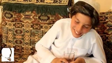 Qusai Abtini, the 14-year-old boy who played the husband, was killed when a missile struck the car he was in as he tried to escape Aleppo. (Photo courtesy: Lamba Production)