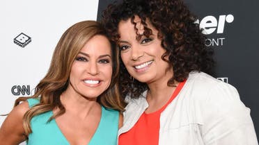 CNN Headline News anchors Robin Meade, Michaela Pereira attends the Turner Network 2016 Upfronts at Nick & Stef’s Steakhouse on Wednesday, May 18, 2016. (File photo: AP)