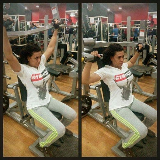 Wajih, who's been recently assigned as a fitness trainer for the Goldi Club’s football team said she is finally settled with practicing bodybuilding. (Supplied)