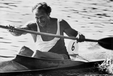 Gert Fredriksson, the most successful male canoeist in Olympic history with six gold medals in four games. (reuters)