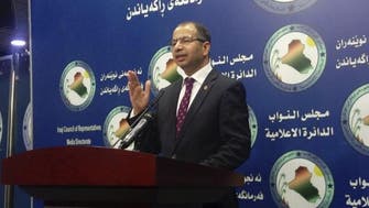 Iraqi parliament speaker rejects ‘farce’ claims he ‘extorted’ a minister