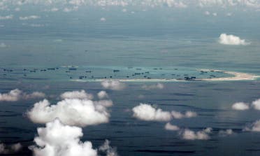 land reclamation of Mischief Reef in the Spratly Islands in the South China Sea. (AP)