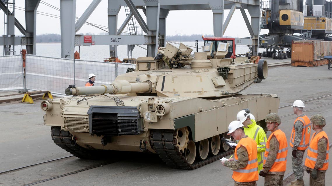 abrams battle tank