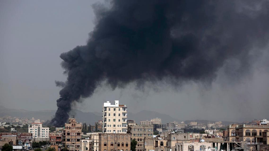 Airstrikes in Yemen AP