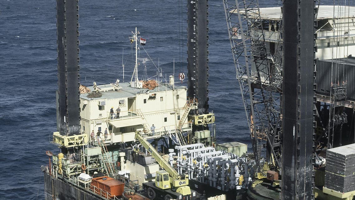 Abu Rodeis Sinai Oil in Egypt in 1985. (File AP Photo)