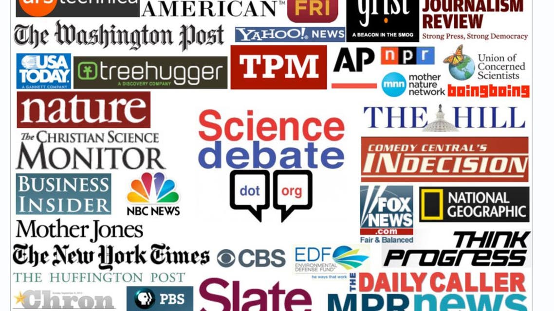 20 science questions for US presidential candidates