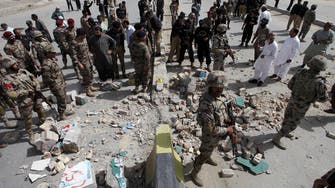 Bomb blast injures 13 in SW Pakistan days after major attack