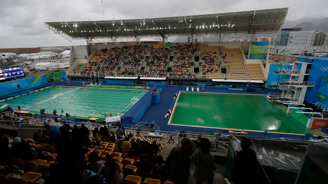 rio olympic pools