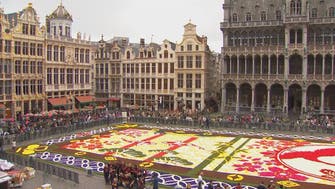 Watch: Carpet with over 600 000 flowers