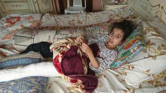 Syrian girl shot by sniper evacuated to hospital
