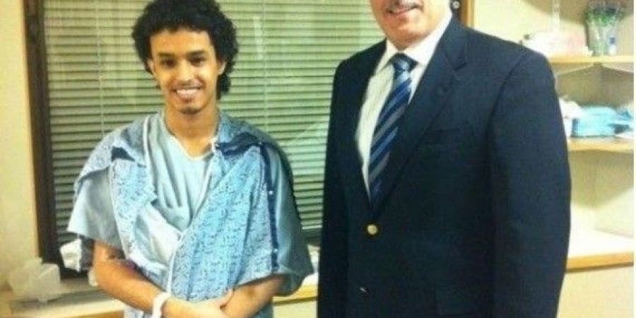 المواطن السعودي عبدالرحمن الحربي