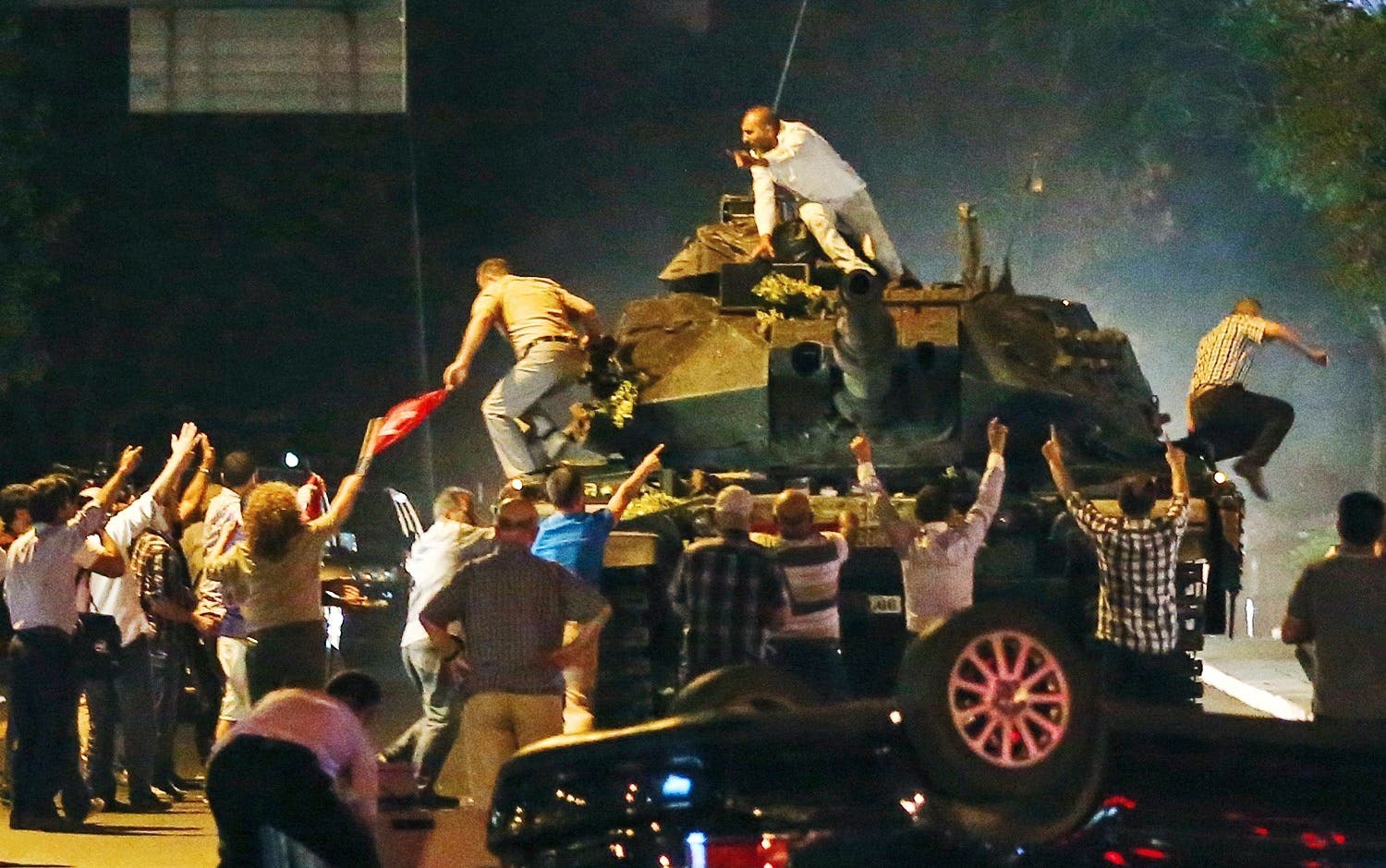 من محاولة الانقلاب في تركيا في يوليو 2016