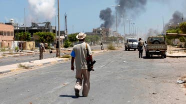 Smoke rises during a battle between Libyan forces allied with the UN-backed government and ISIS in neighborhood Number Two in Sirte, Libya Aug. 16, 2016 (Photo: Reuters/Ismail Zitouny)