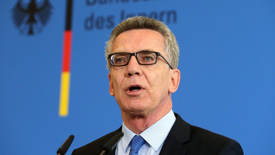 Thomas de Maiziere, Berlin conference (AP)