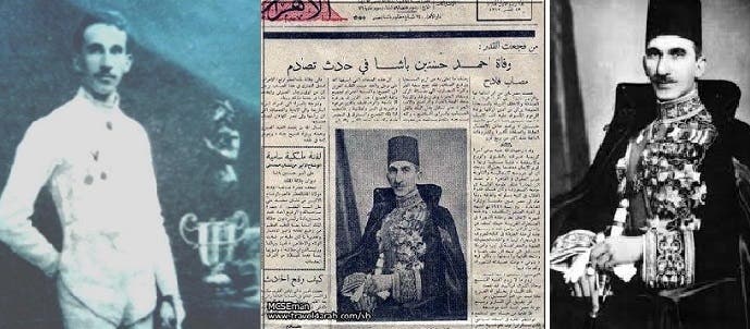 أحمد حسنين باشا، أول عربي شارك بأولمبياد، تزوج أم الملك فاروق، وقتله في 1946 حادث سيارة