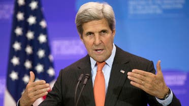 In this July 21, 2016 file photo, Secretary of State John Kerry speaks at a news conference at the conclusion of the Meeting of the Ministers of the Global Coalition to Counter ISIL at the State Department in Washington. Kerry is arriving in Africa on Monday, Aug. 22, 2016 for talks in Kenya and Nigeria on countering terrorism before visiting Saudi Arabia to discuss the conflict in Yemen.(AP)